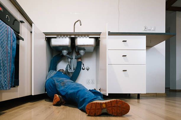 Professional Plumbing technician working in Montvale, VA